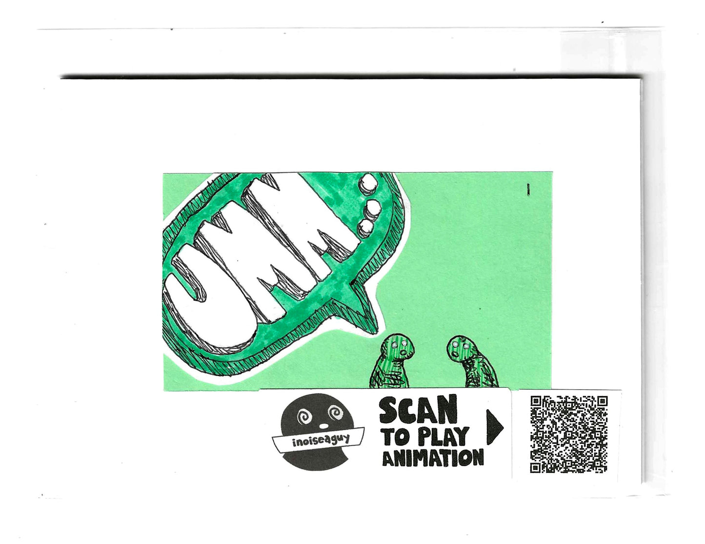 Filler Words Animation Cel (#1)