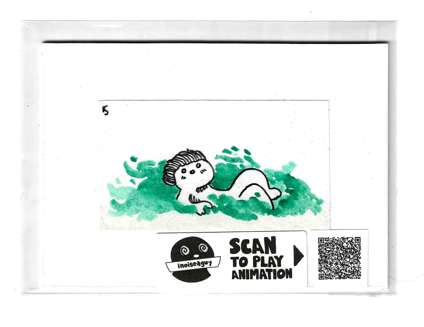 Grass Animation Cel (#5)