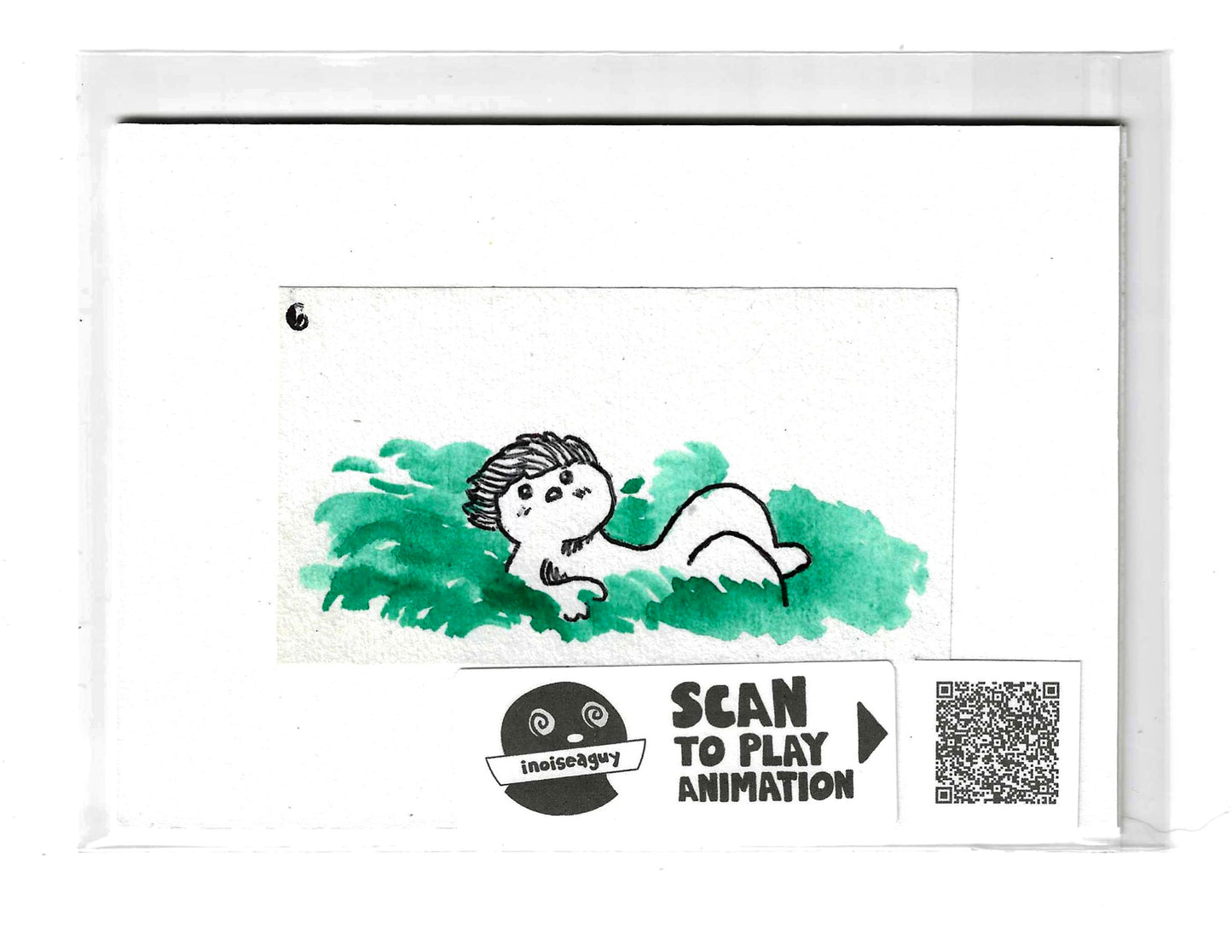 Grass Animation Cel (#6)