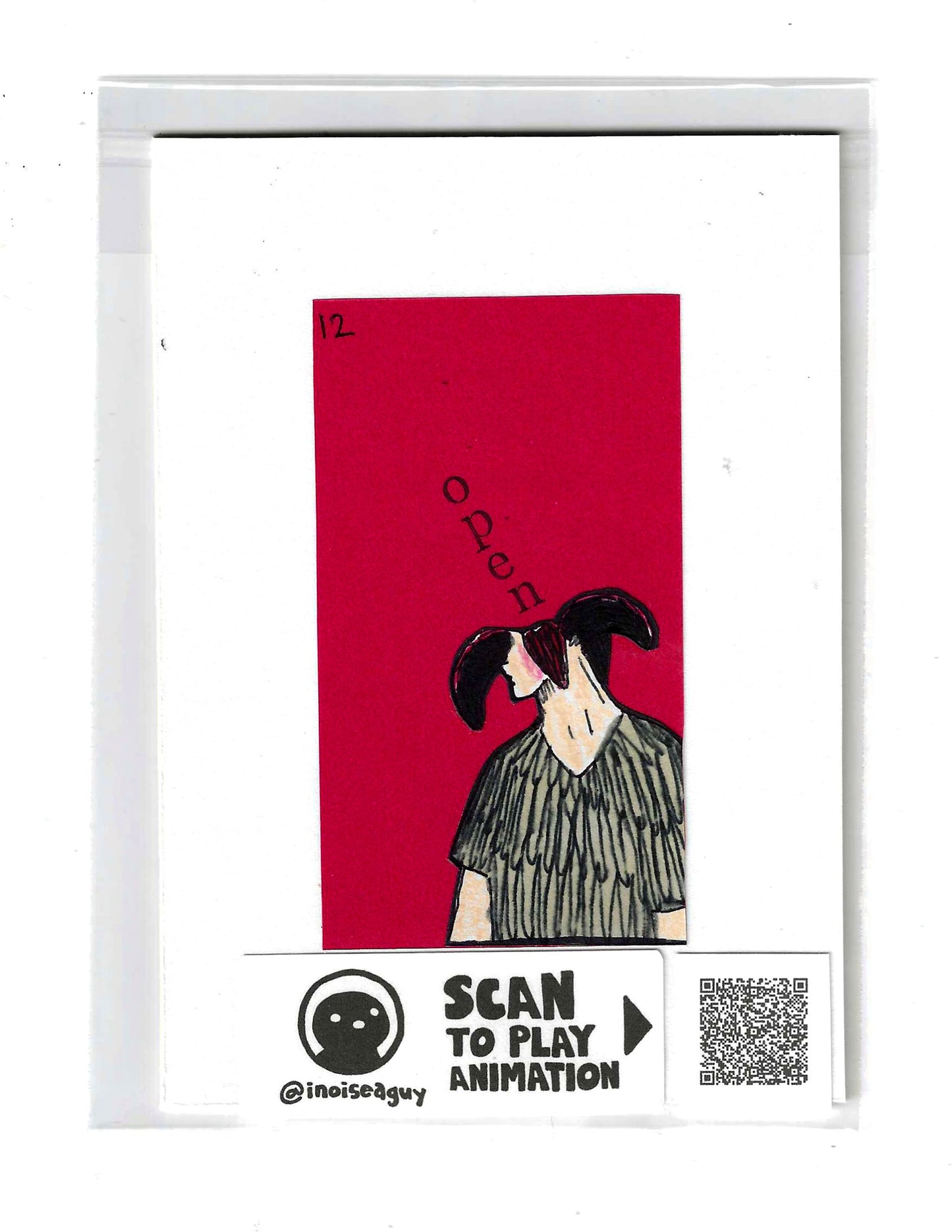 Open Minded Animation Cel (#12)