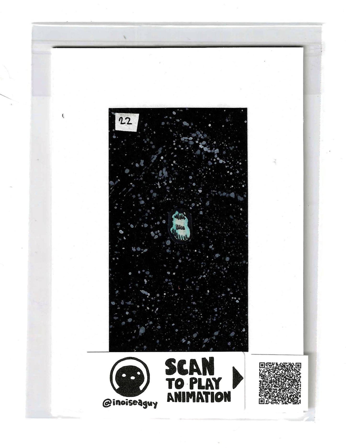 Supernova Cat Animation Cel (#22)