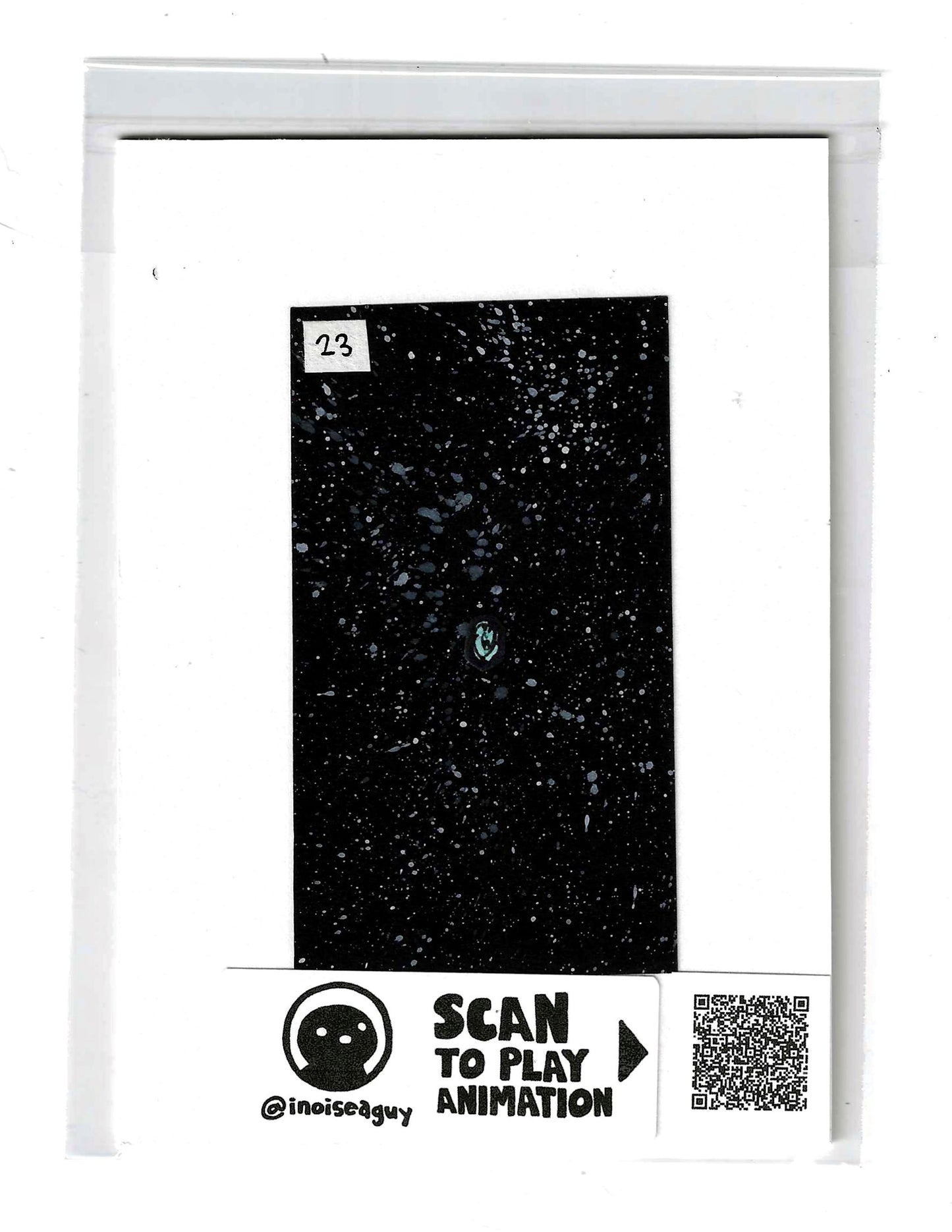 Supernova Cat Animation Cel (#23)