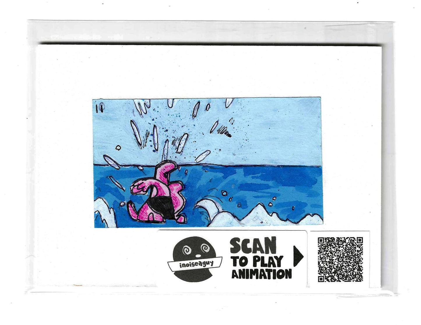 Ocean Water Animation Cel (#11)