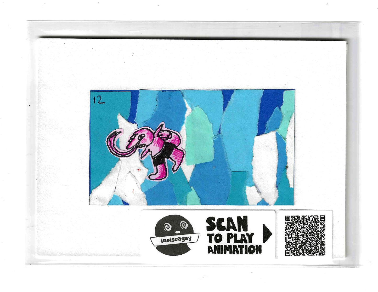 Ocean Water Animation Cel (#12)