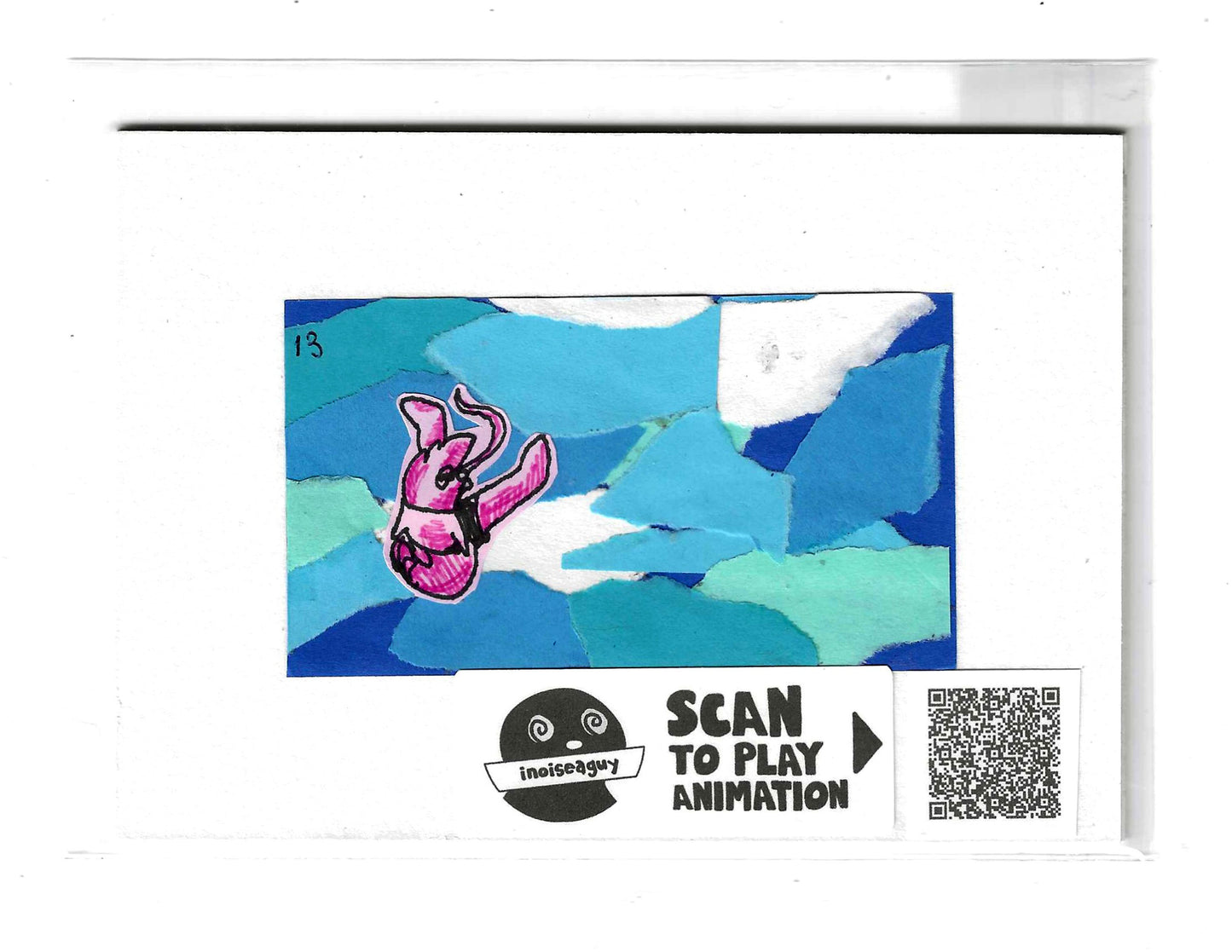 Ocean Water Animation Cel (#13)