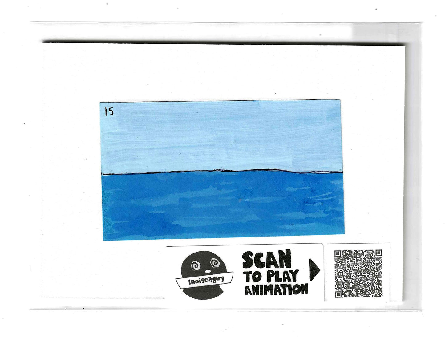 Ocean Water Animation Cel (#15)