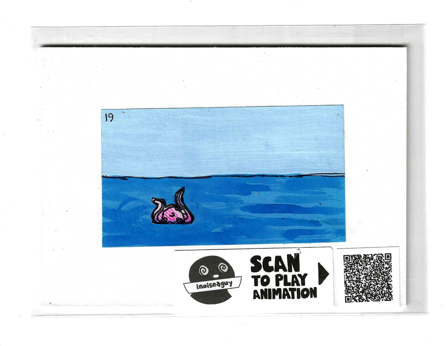 Ocean Water Animation Cel (#19)