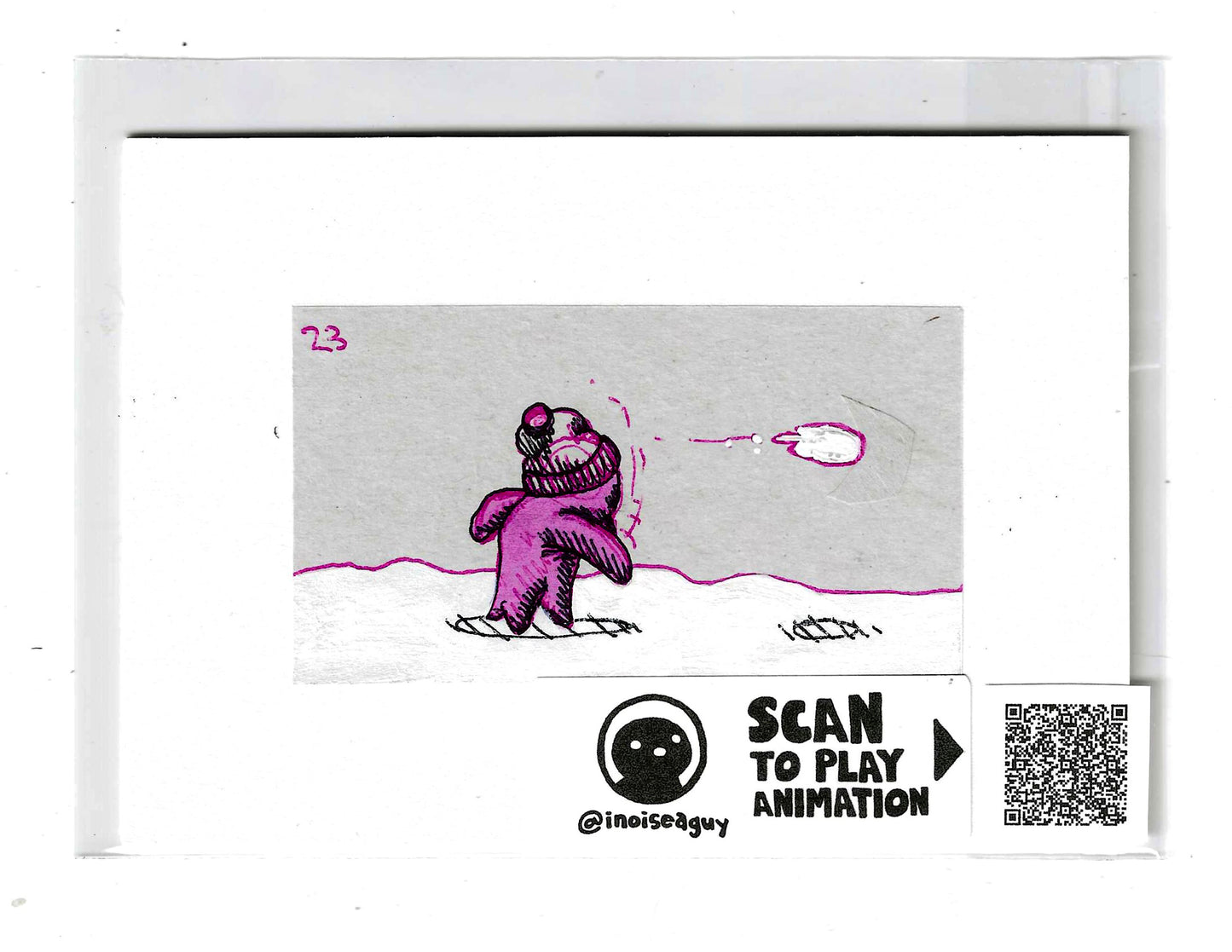 Penguin Animation Cel (#23)