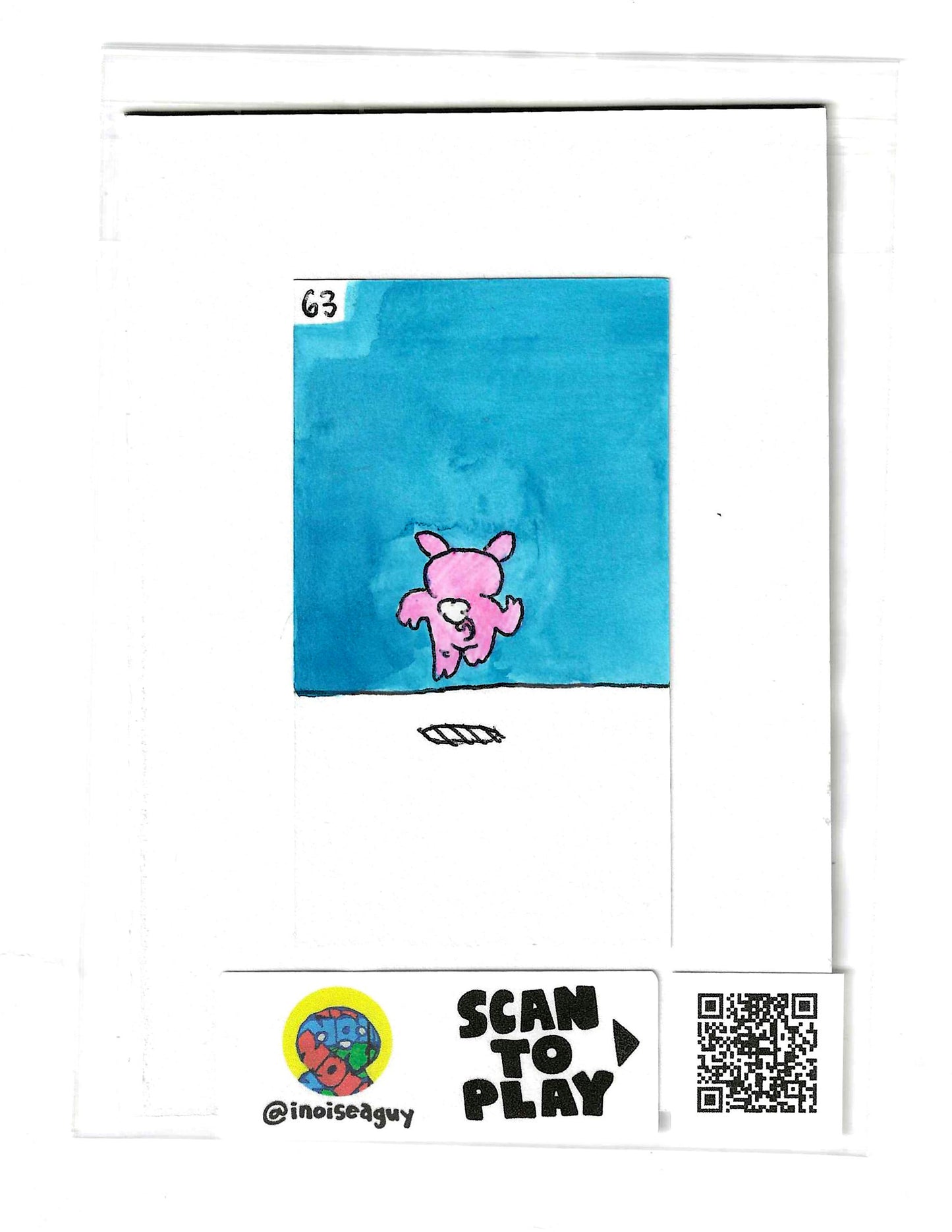 Hello! Bye Bye! Piggy Animation Cel (#63)