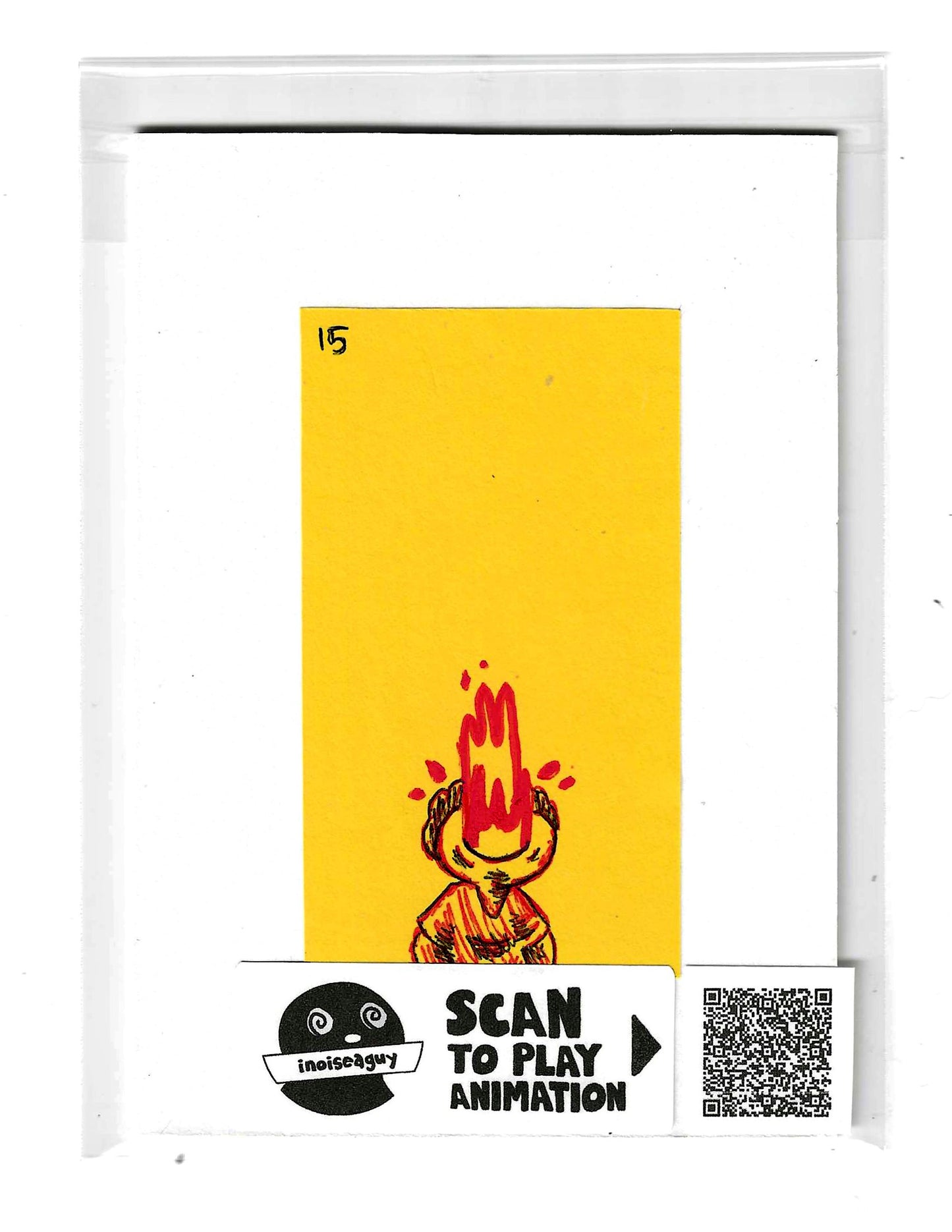 Spicy Ramen Burps Animation Cel (#15)