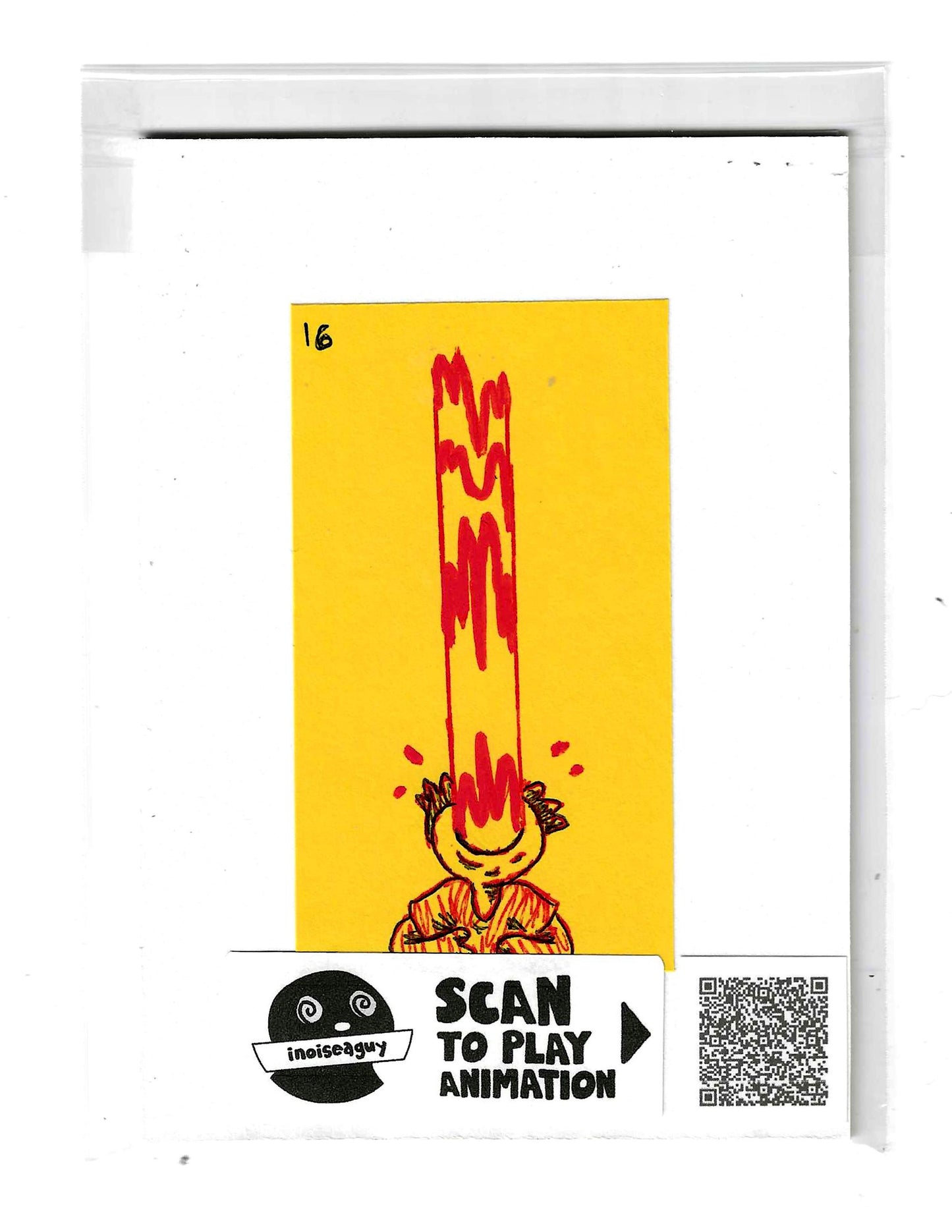 Spicy Ramen Burps Animation Cel (#16)