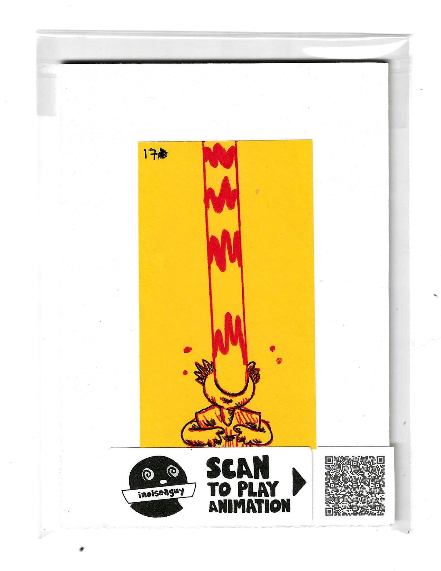 Spicy Ramen Burps Animation Cel (#17)