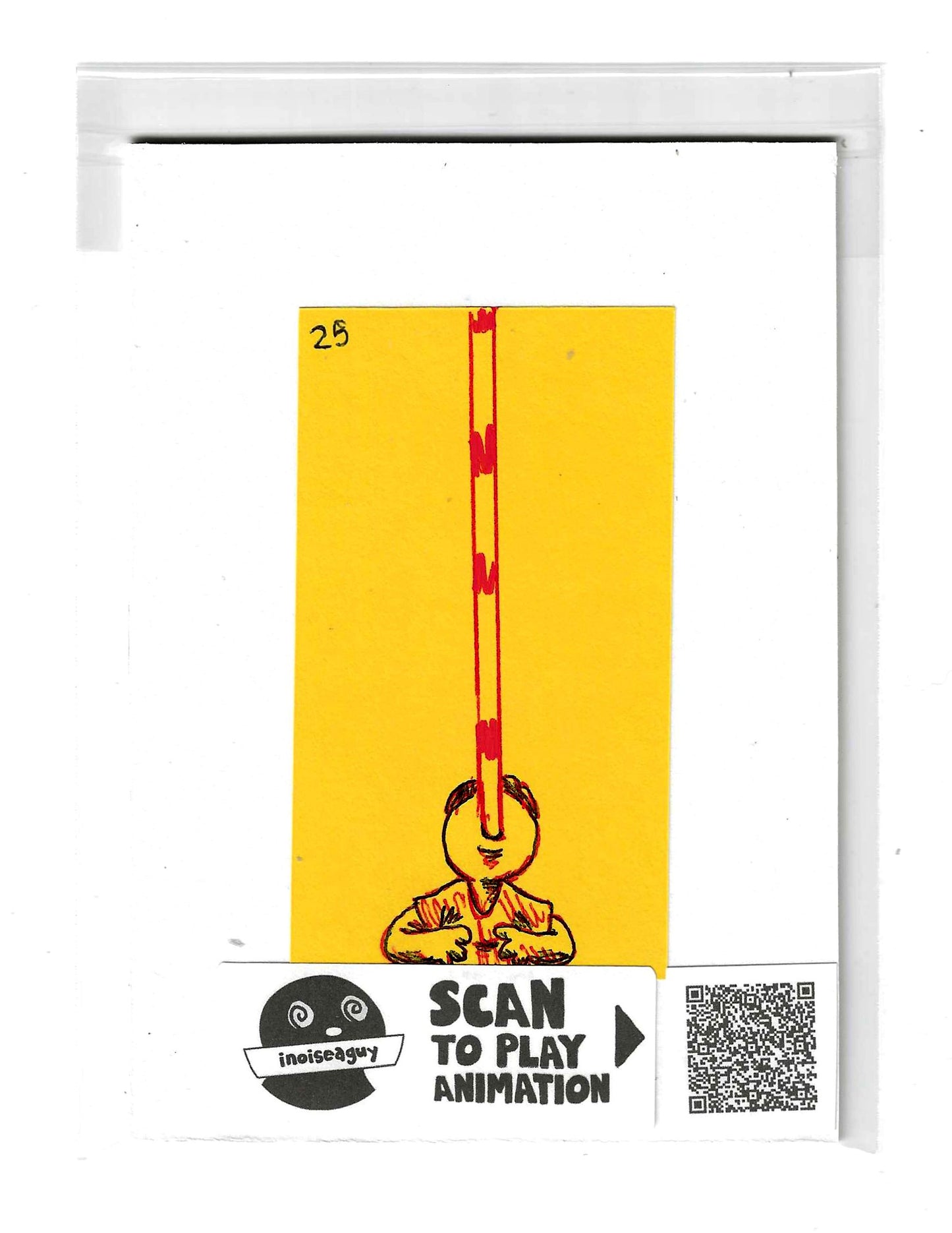 Spicy Ramen Burps Animation Cel (#25)