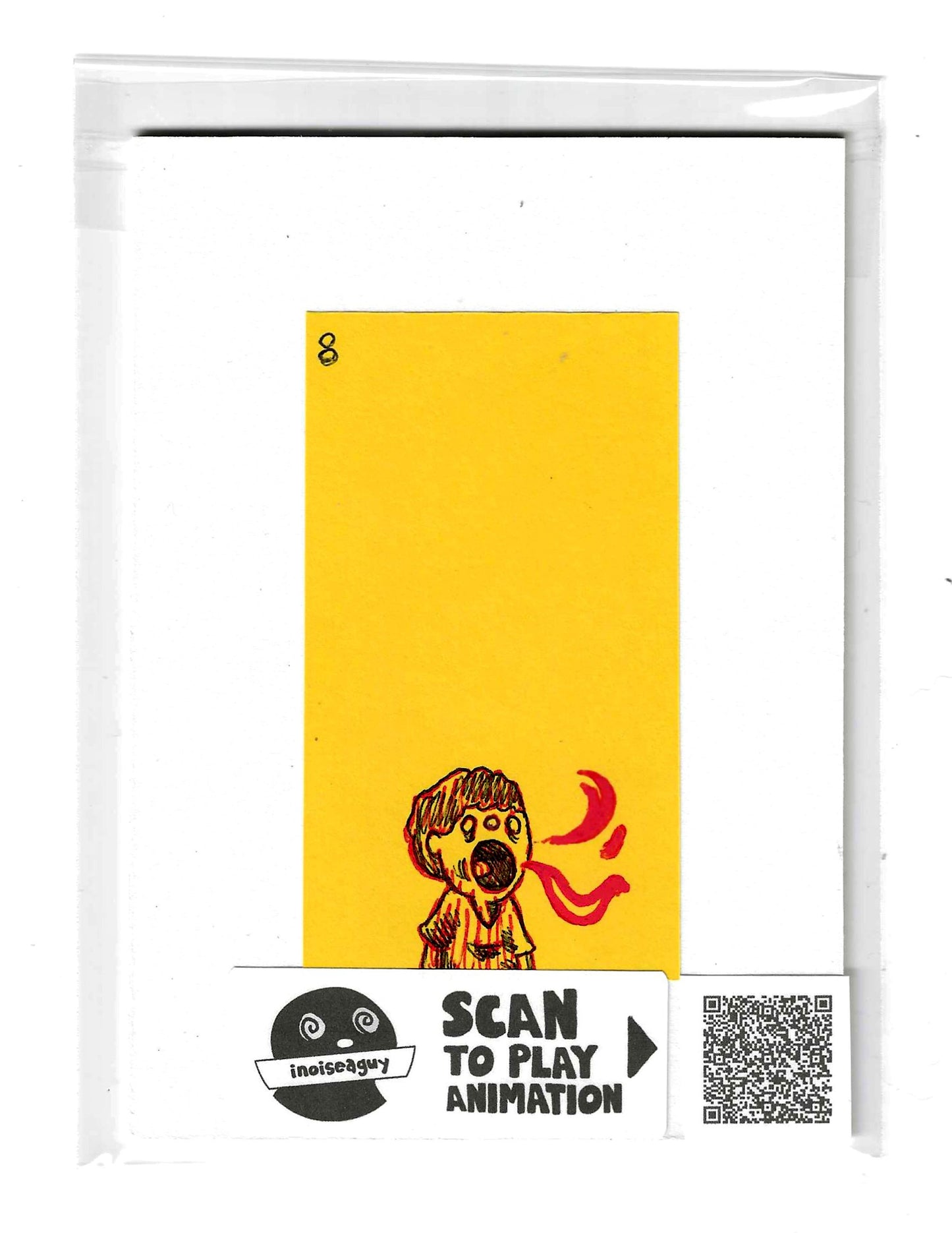 Spicy Ramen Burps Animation Cel (#8)