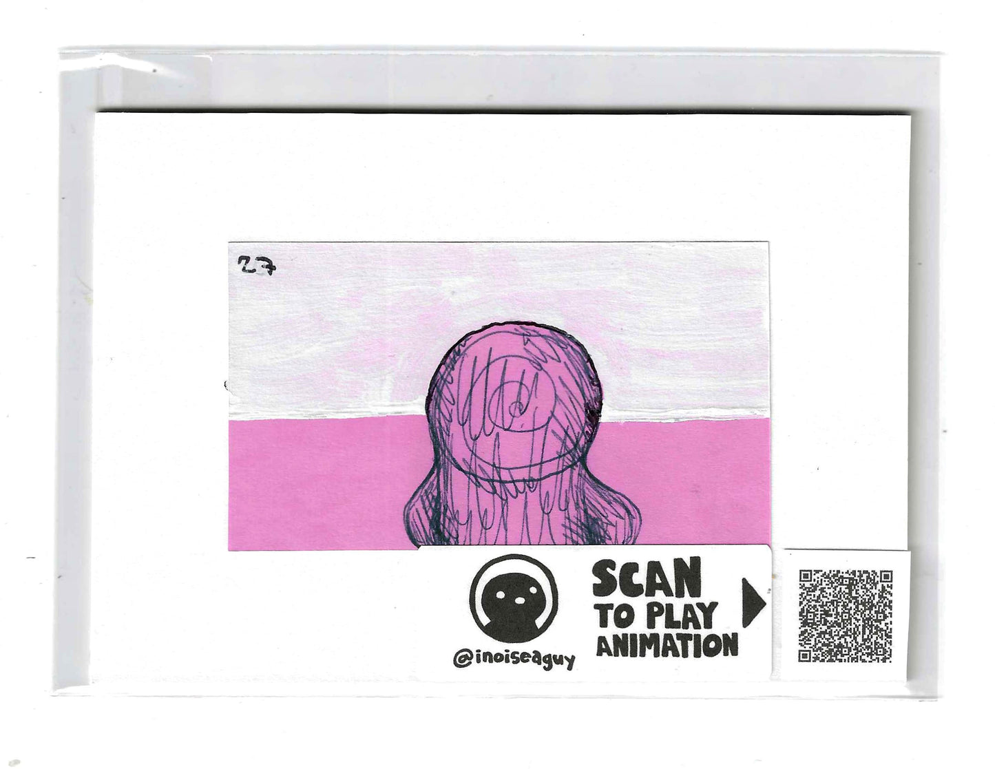 Running Around Exhausted Animation Cel (#27)