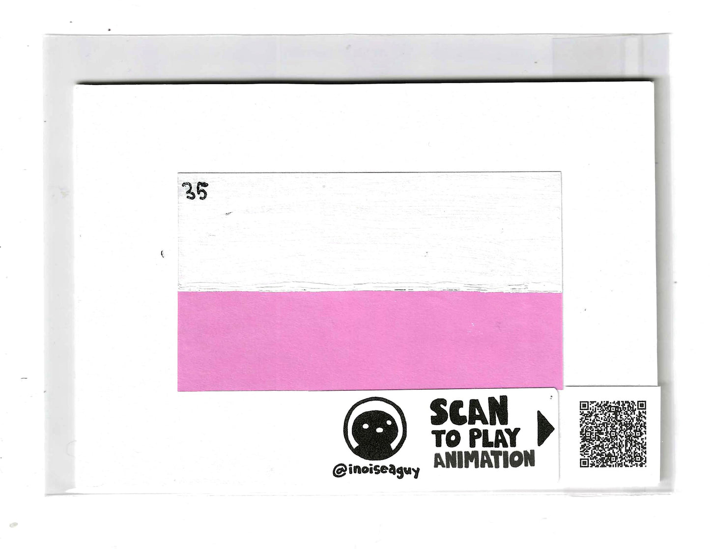 Running Around Exhausted Animation Cel (#35)