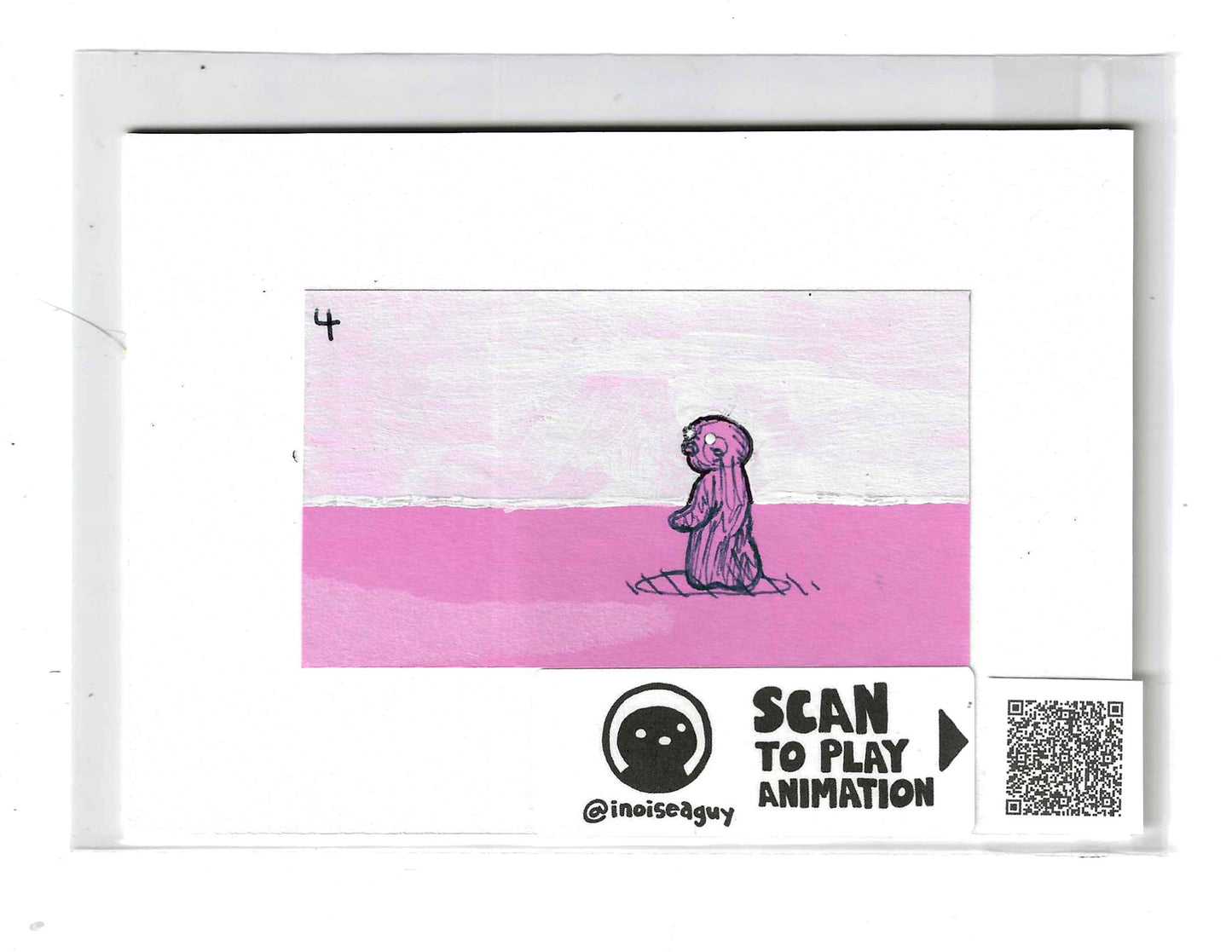 Running Around Exhausted Animation Cel (#4)