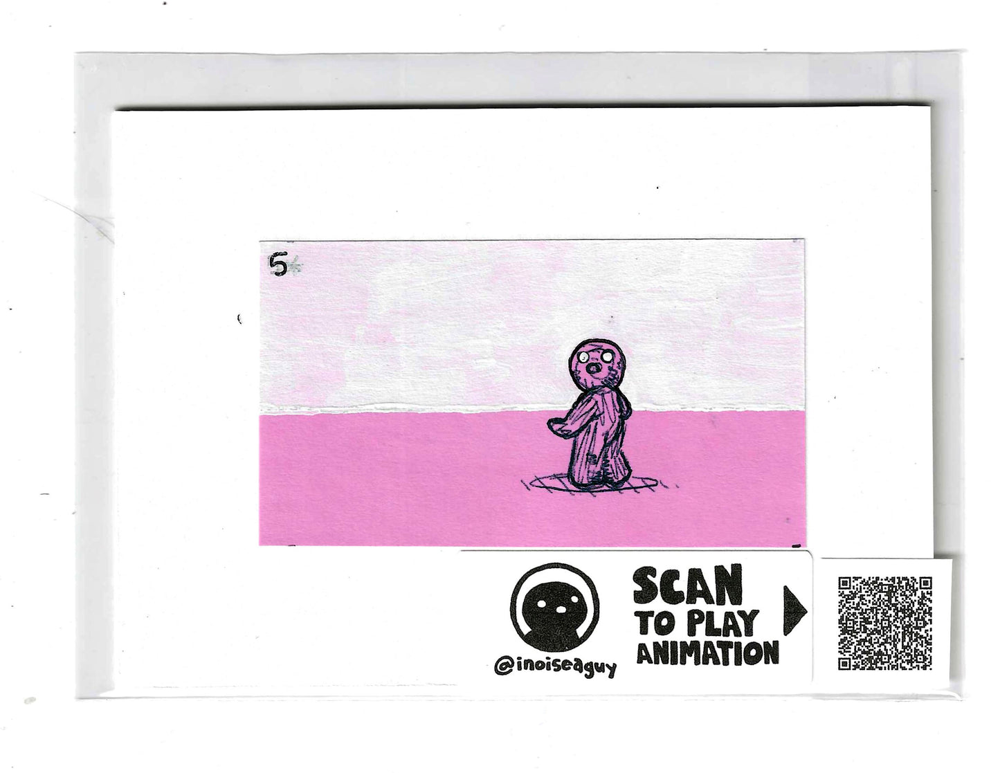 Running Around Exhausted Animation Cel (#5)