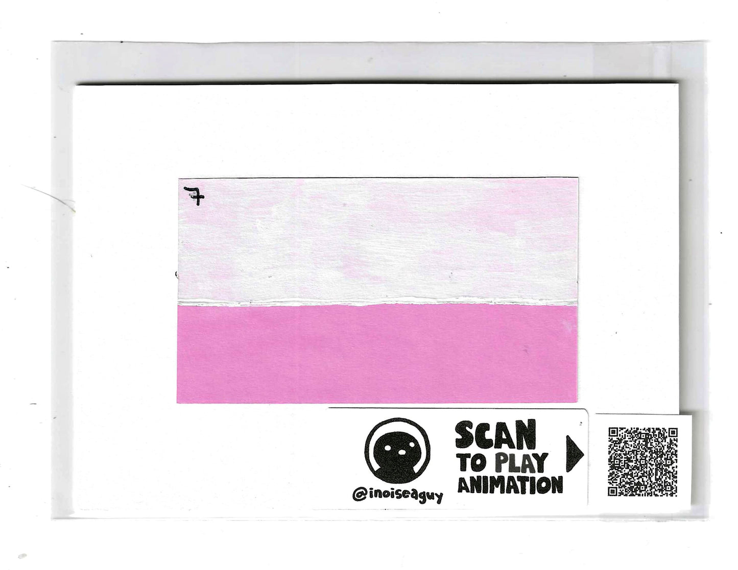 Running Around Exhausted Animation Cel (#7)