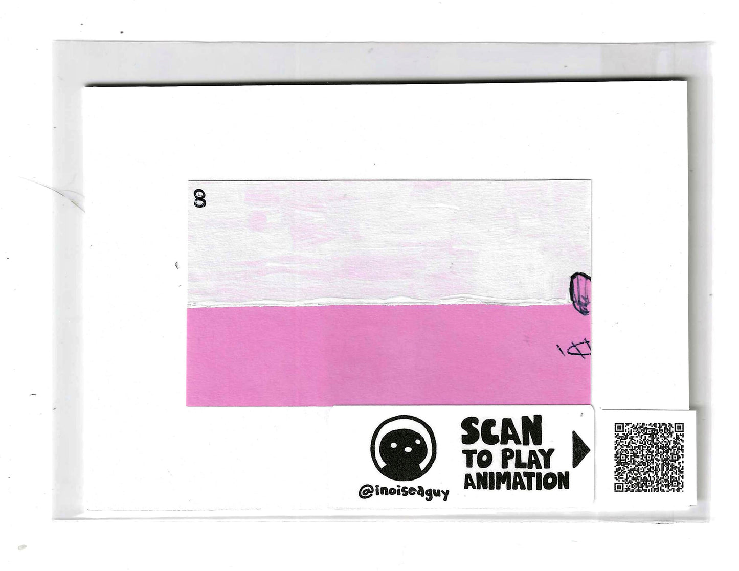 Running Around Exhausted Animation Cel (#8)