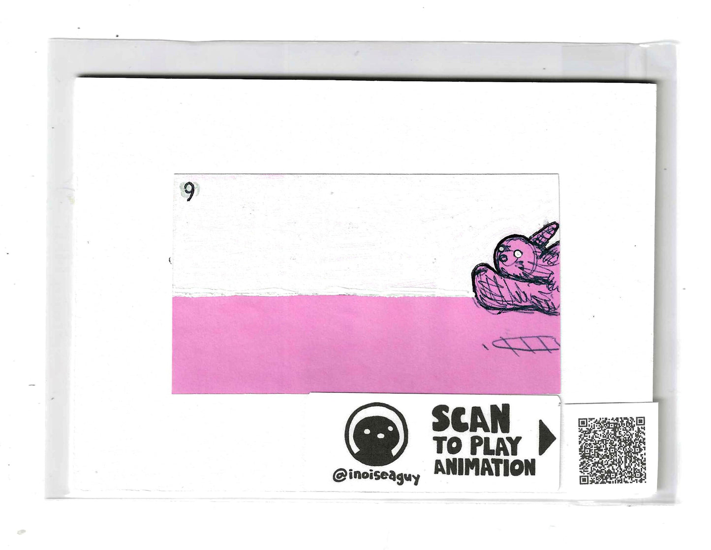 Running Around Exhausted Animation Cel (#9)