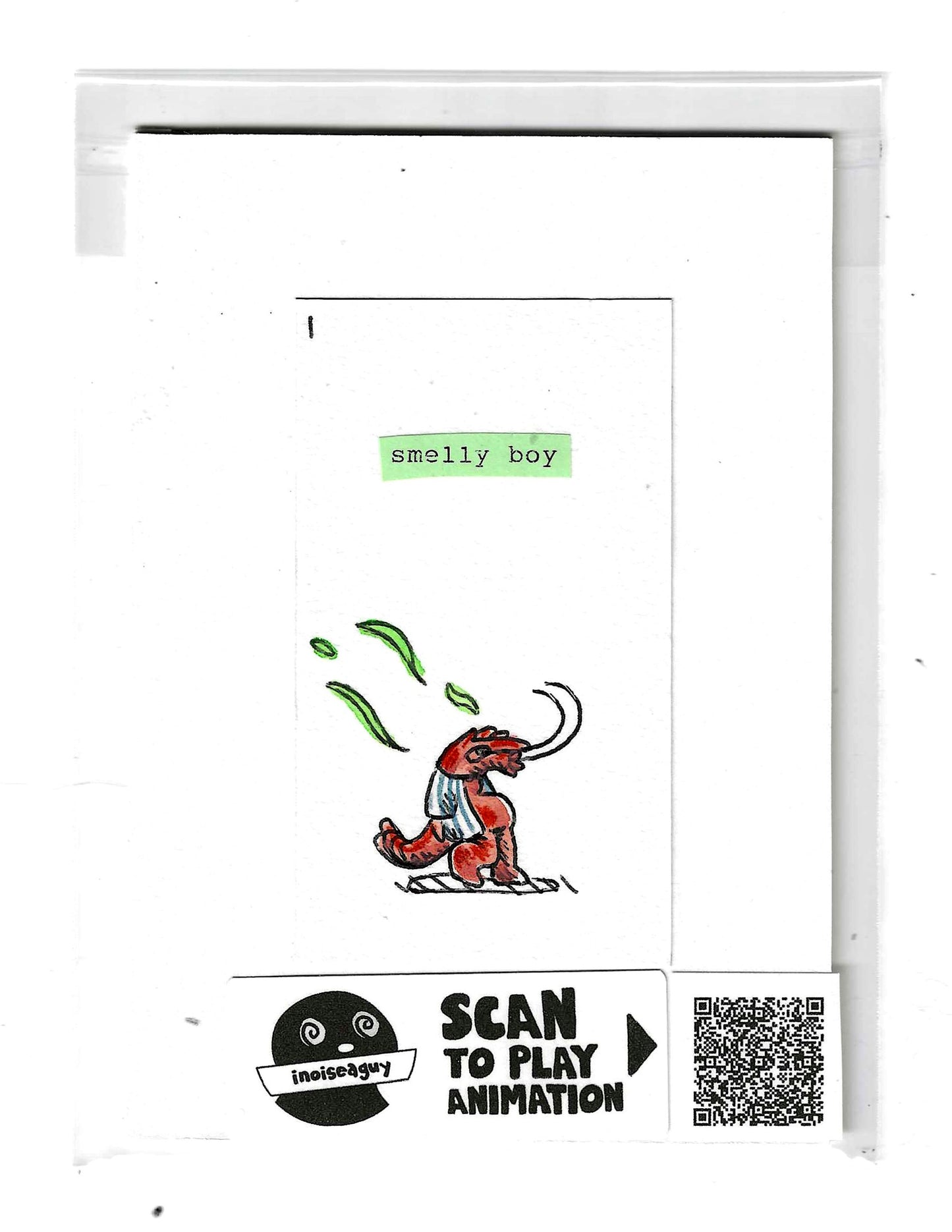 Smelly Boy Animation Cel (#1)