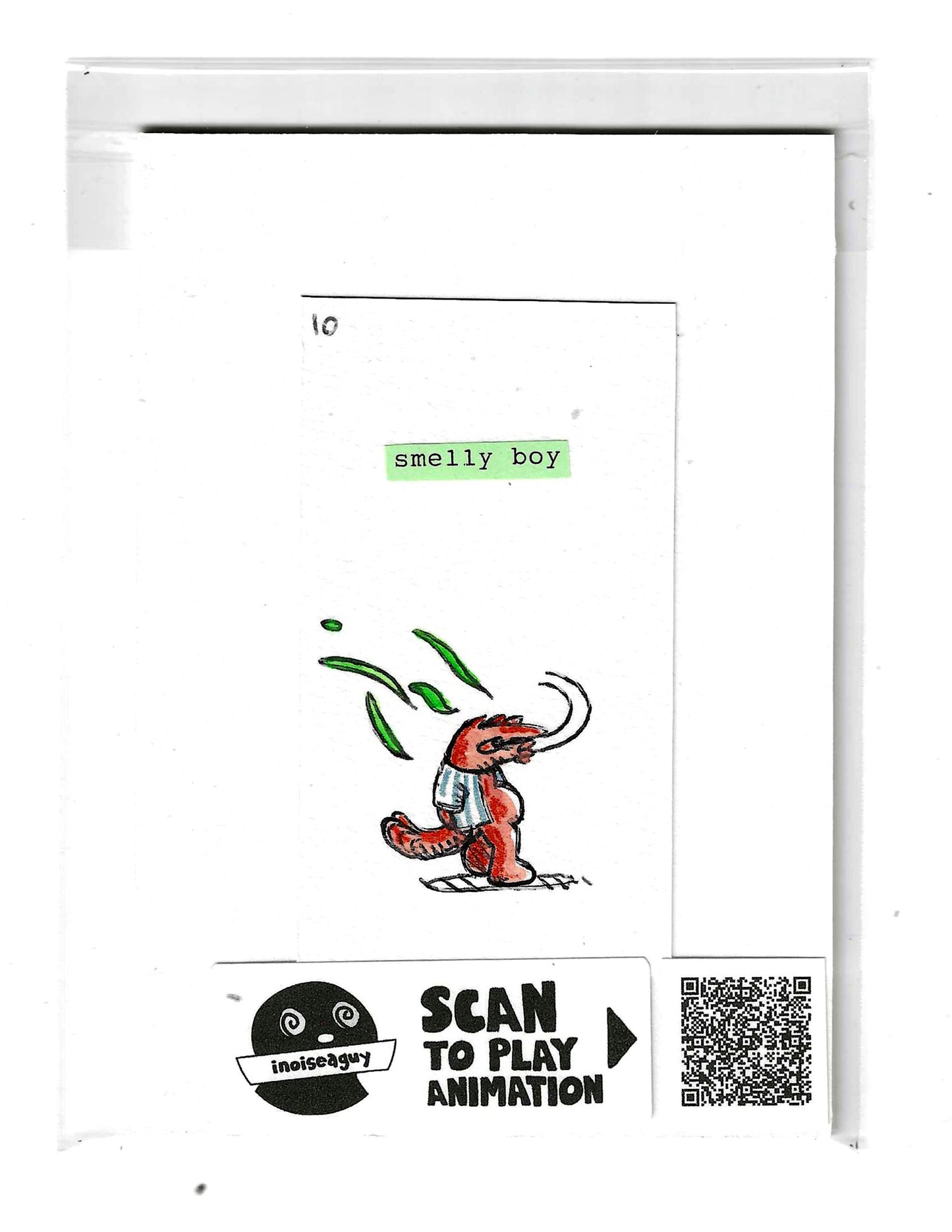 Smelly Boy Animation Cel (#10)