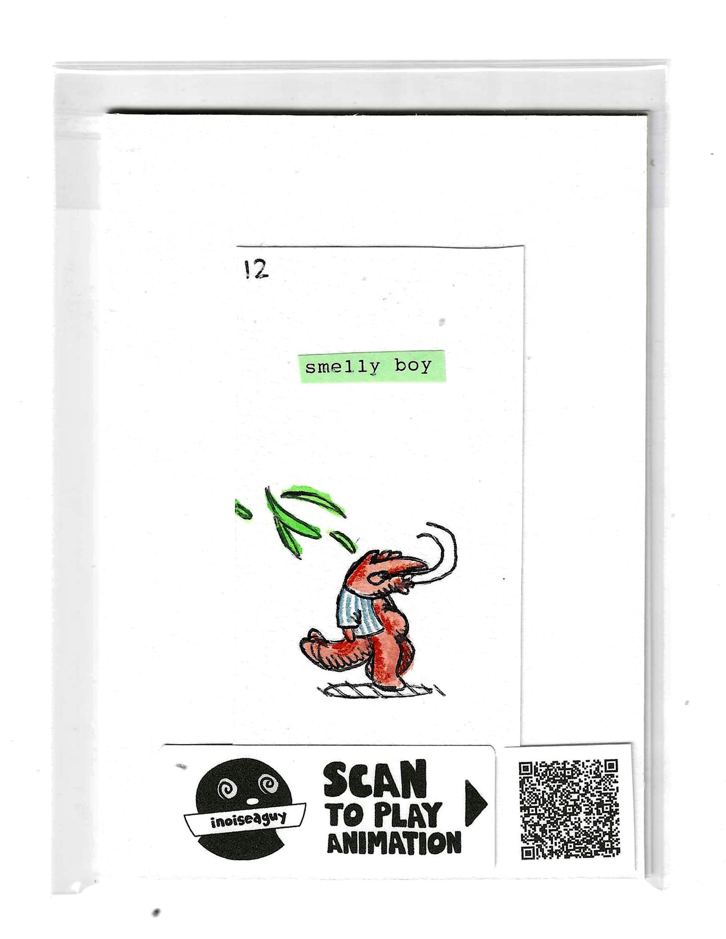 Smelly Boy Animation Cel (#12)