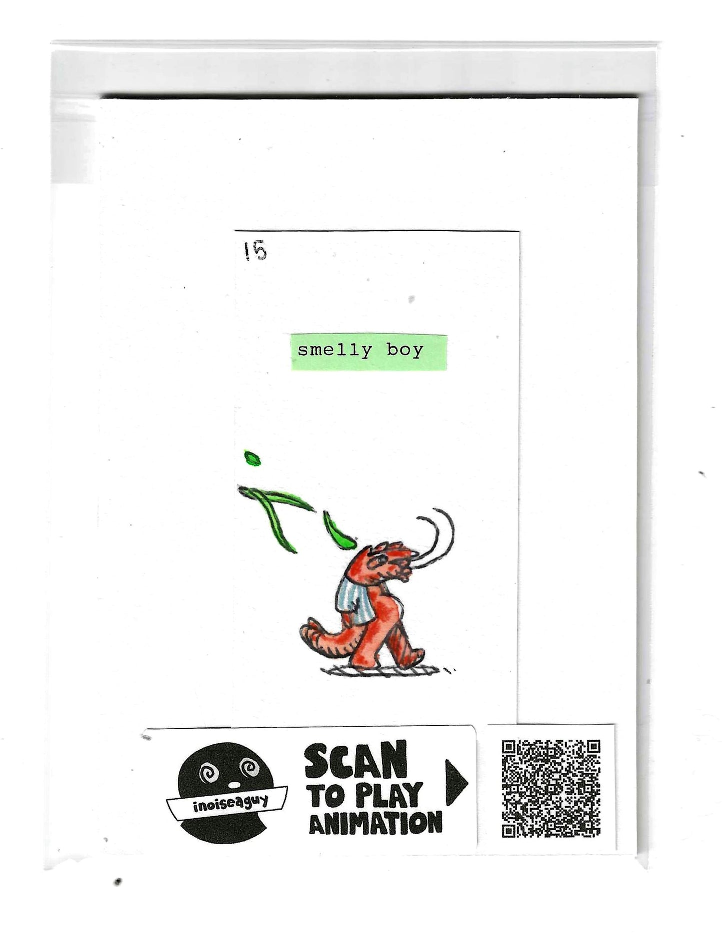 Smelly Boy Animation Cel (#15)