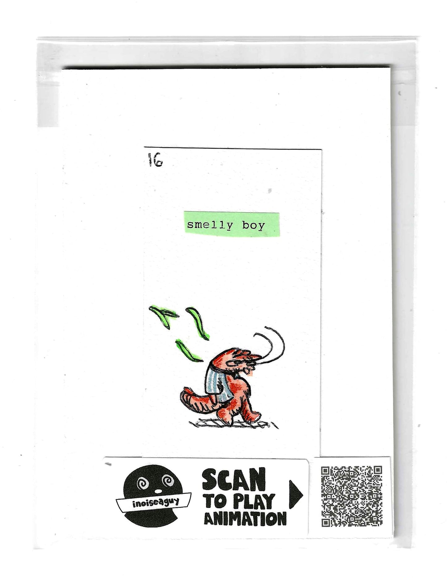 Smelly Boy Animation Cel (#16)