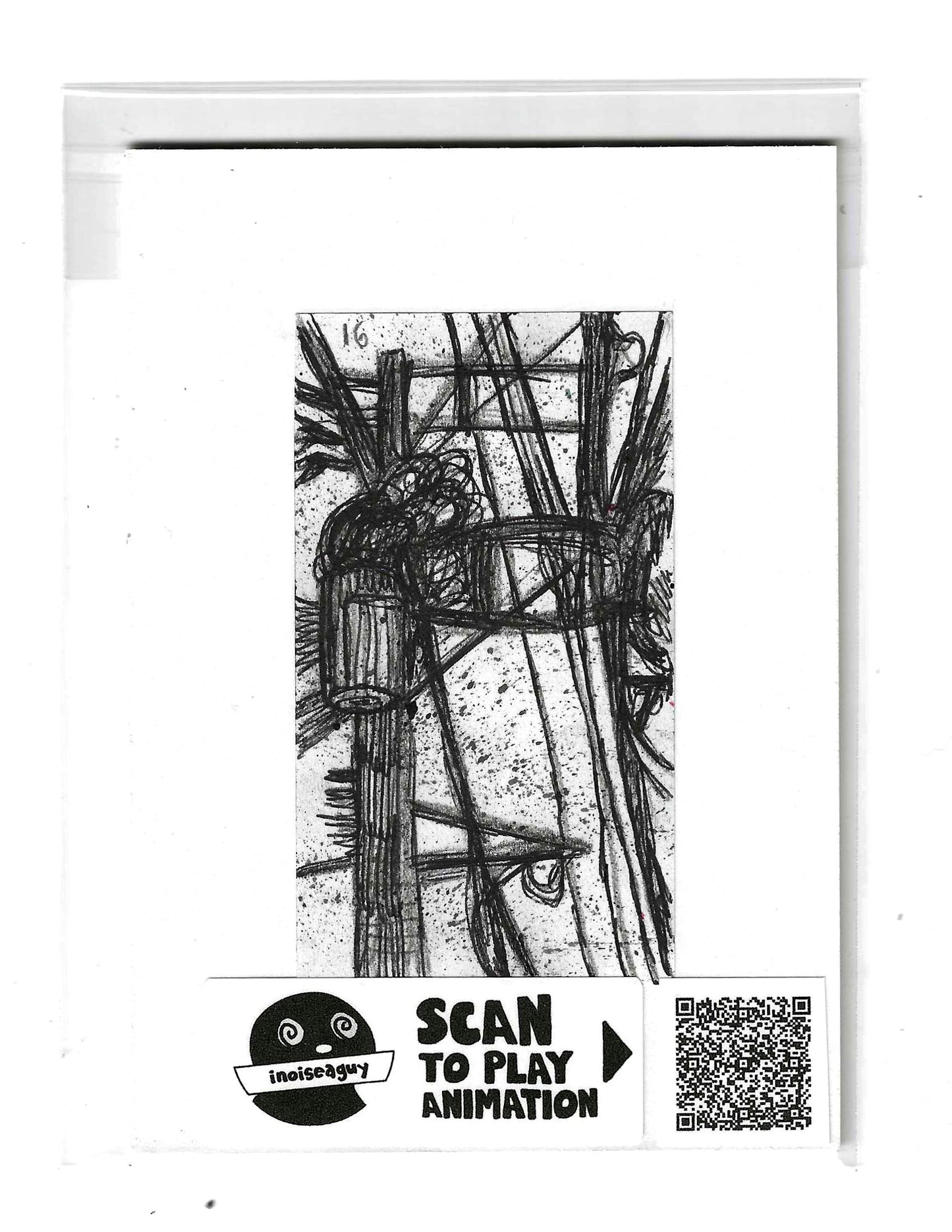 Tokyo Electric Wires Animation Cel (#16)