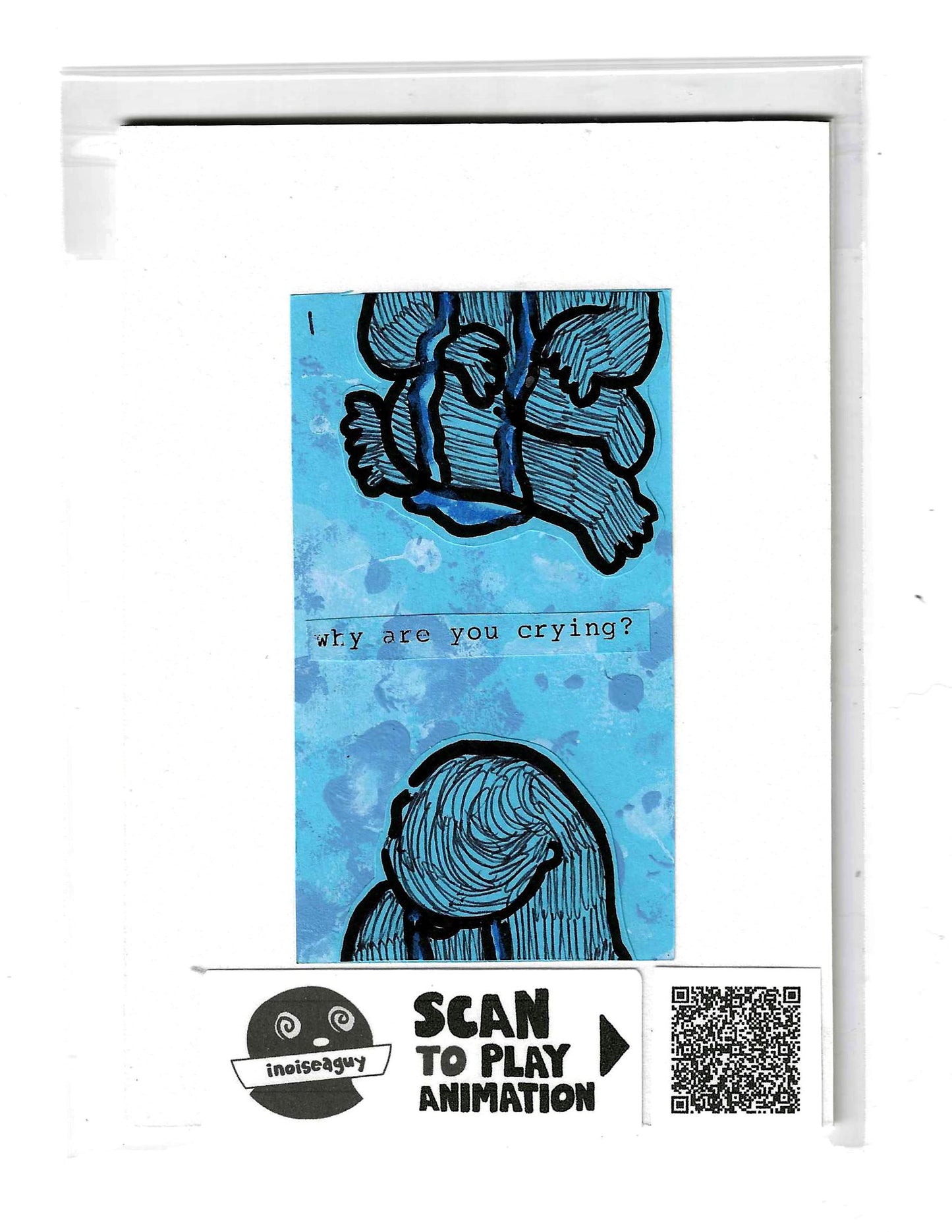 Why Are You Crying? Animation Cel (#1)