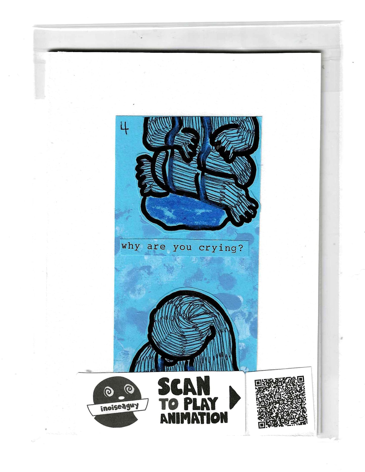 Why Are You Crying? Animation Cel (#4)