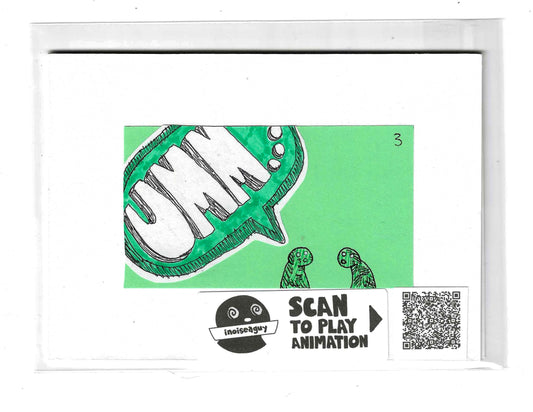 Filler Words Animation Cel (#3)