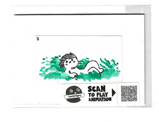 Grass Animation Cel (#3)