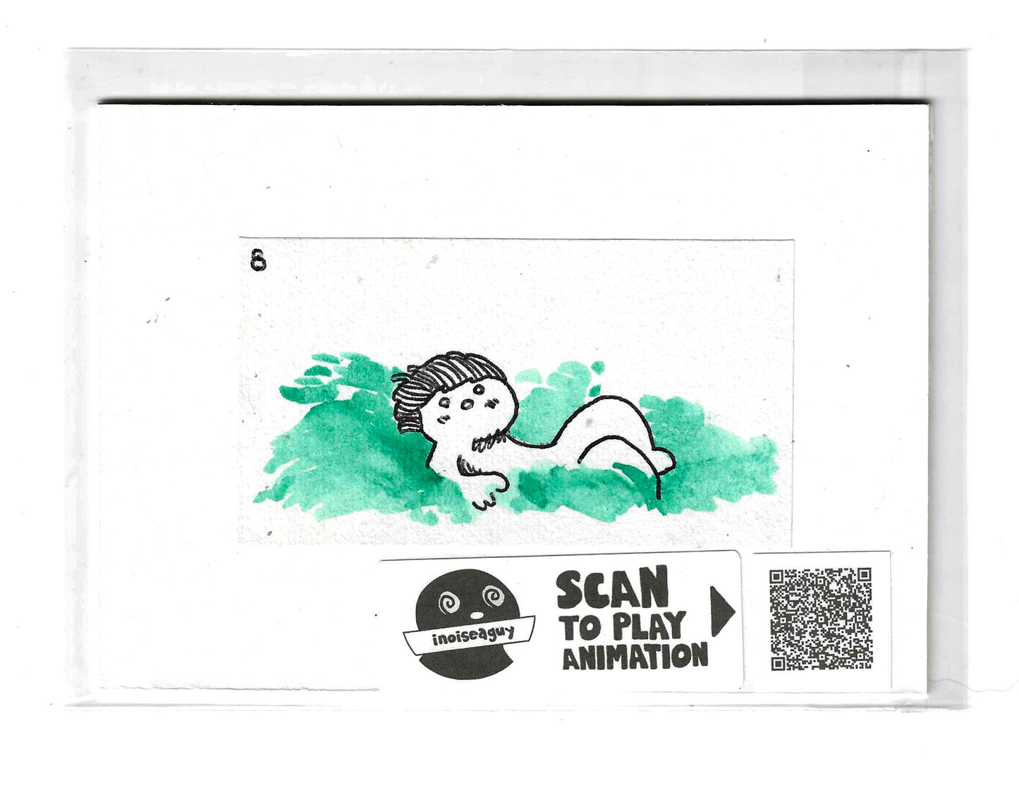 Grass Animation Cel (#8)