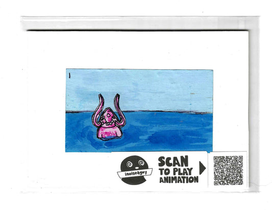 Ocean Water Animation Cel (#1)