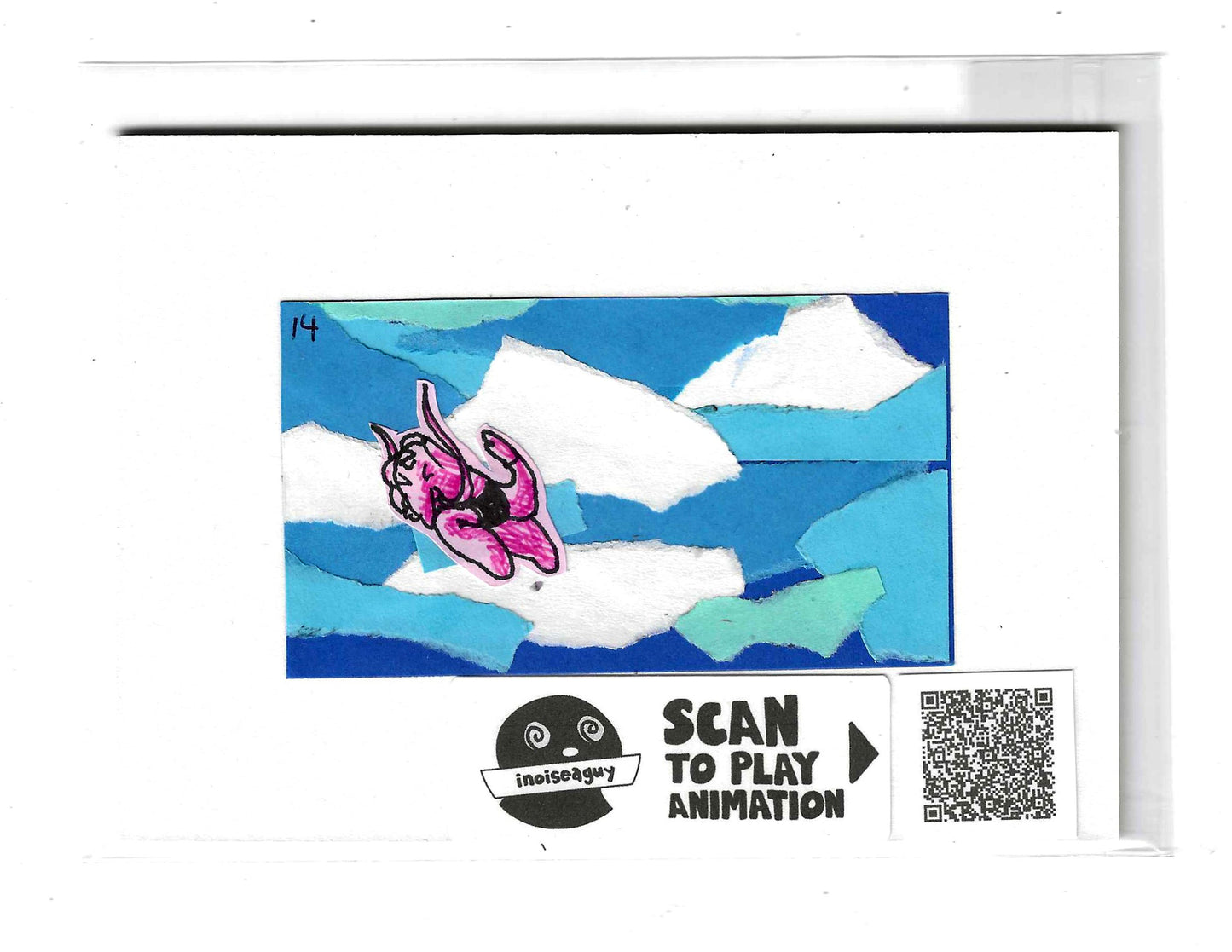 Ocean Water Animation Cel (#14)