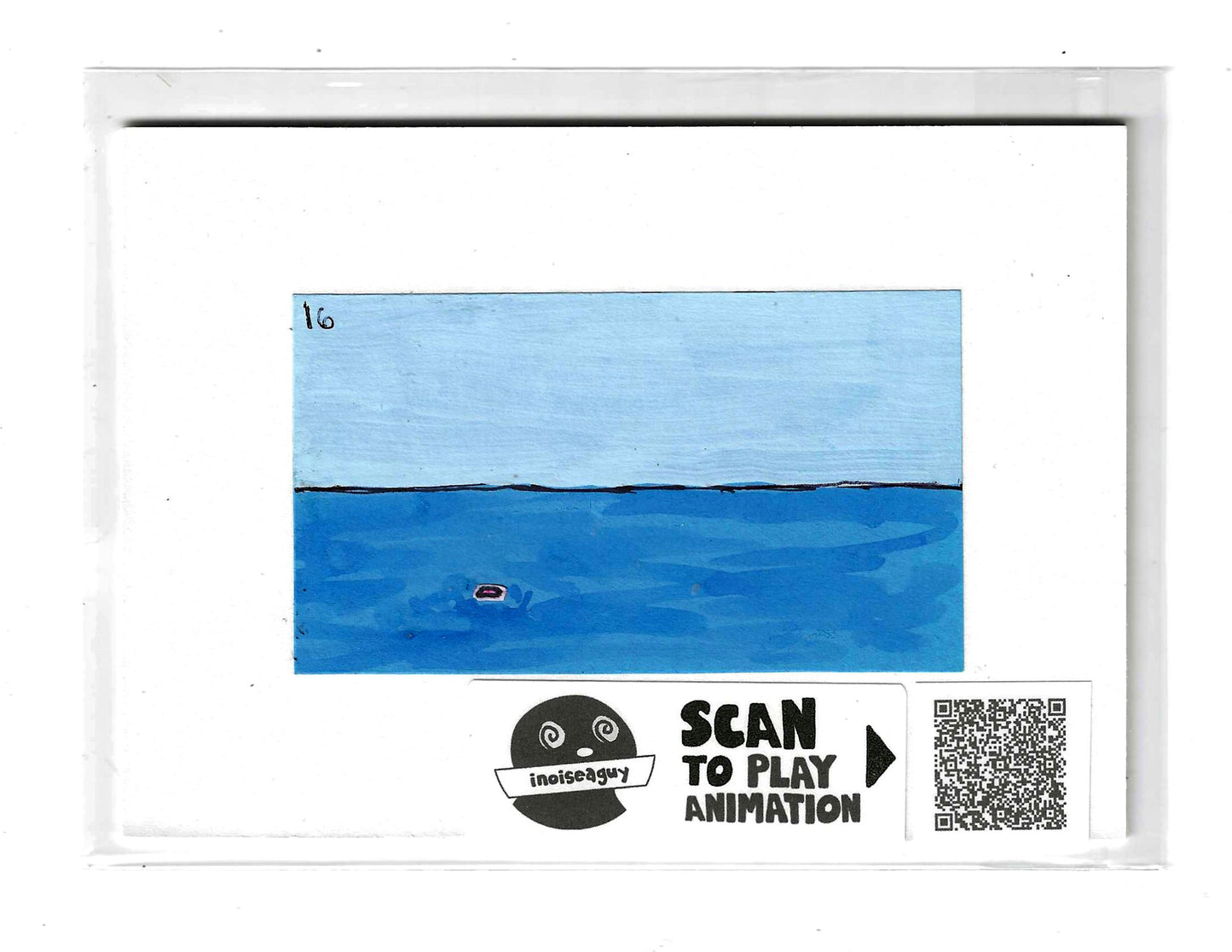 Ocean Water Animation Cel (#16)