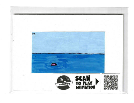 Ocean Water Animation Cel (#17)