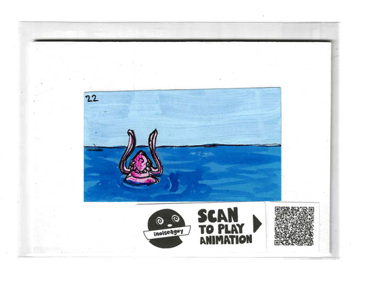 Ocean Water Animation Cel (#22)