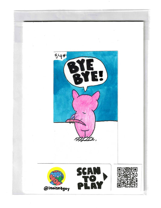 Hello! Bye Bye! Piggy Animation Cel (#54)
