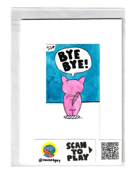 Hello! Bye Bye! Piggy Animation Cel (#57)