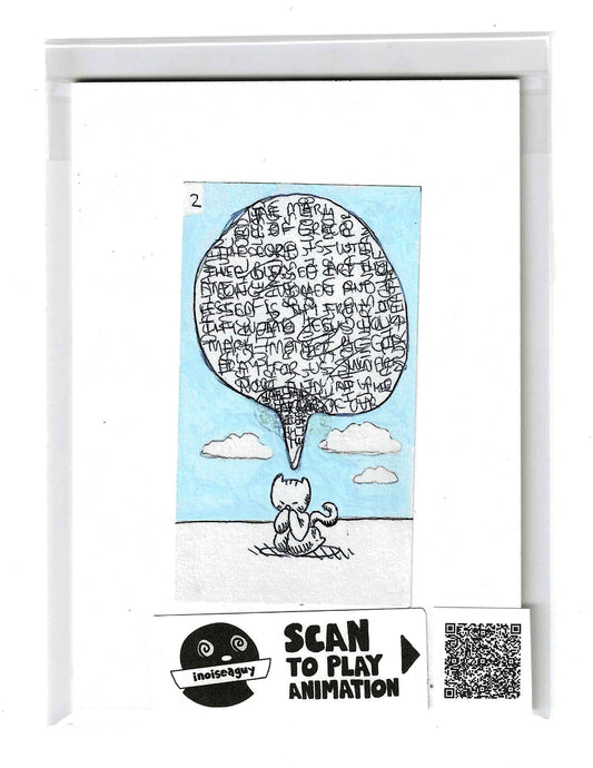 Whispered Prayers Animation Cel (#2)