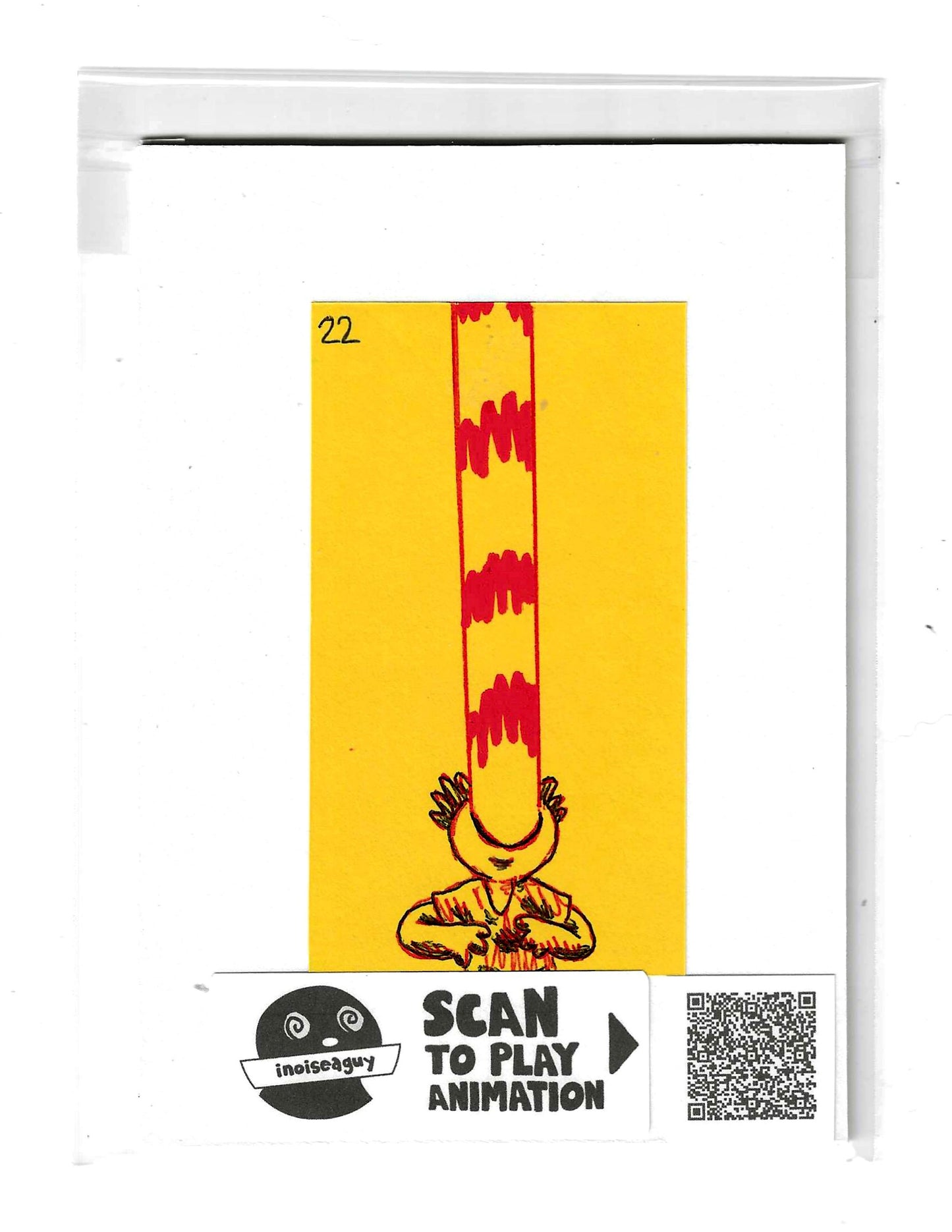 Spicy Ramen Burps Animation Cel (#22)