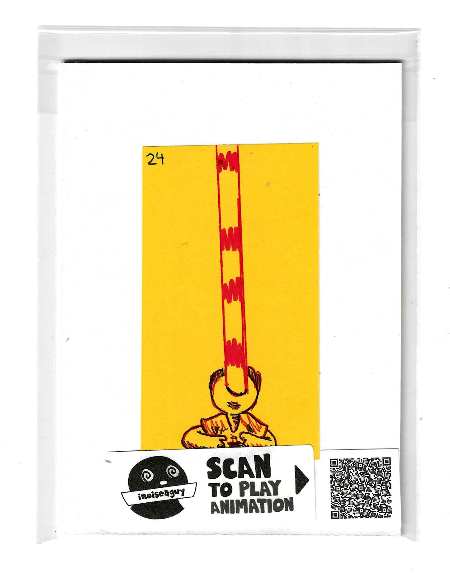 Spicy Ramen Burps Animation Cel (#24)