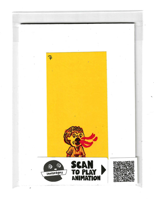 Spicy Ramen Burps Animation Cel (#7)