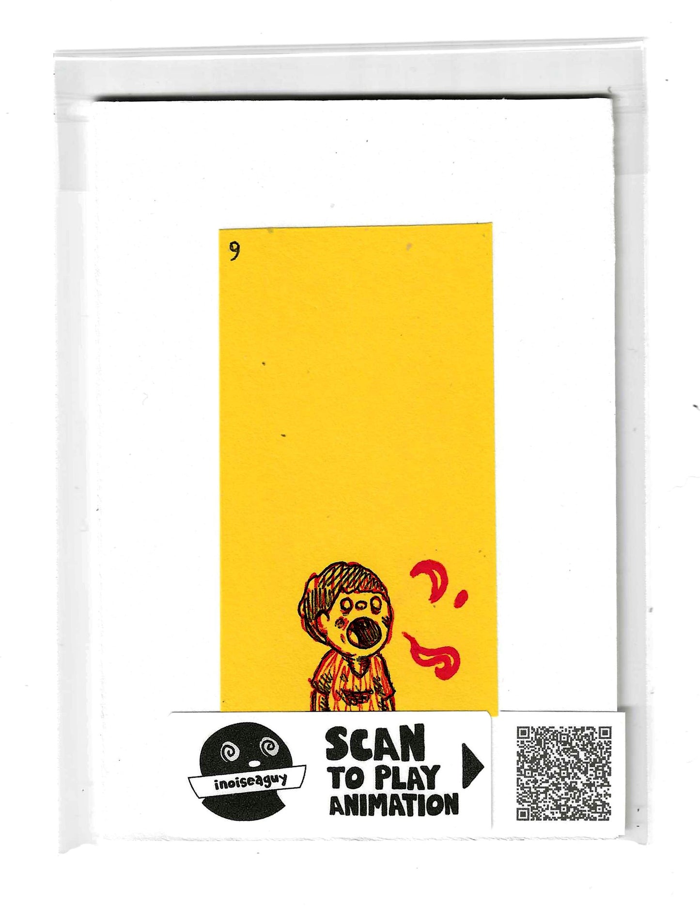 Spicy Ramen Burps Animation Cel (#9)