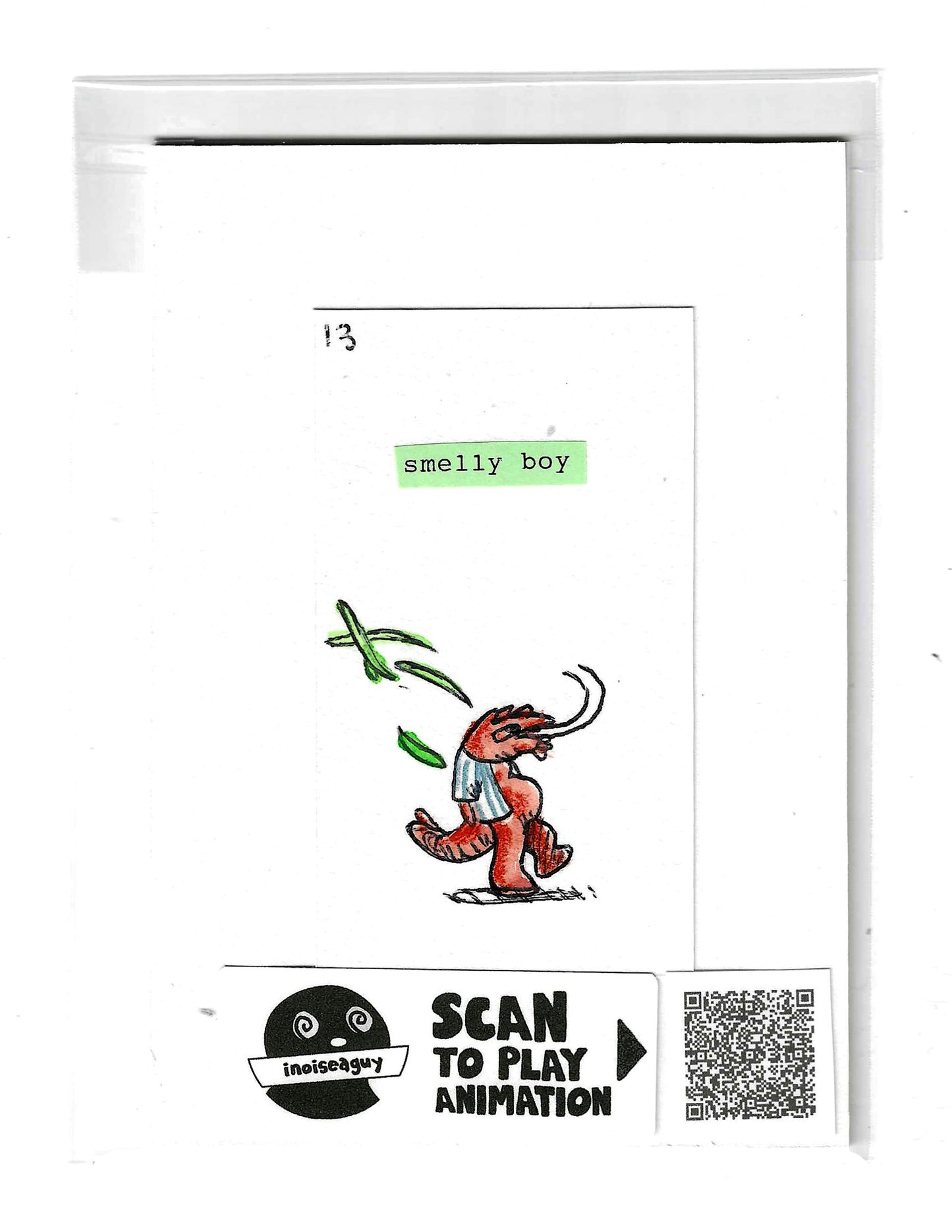 Smelly Boy Animation Cel (#13)