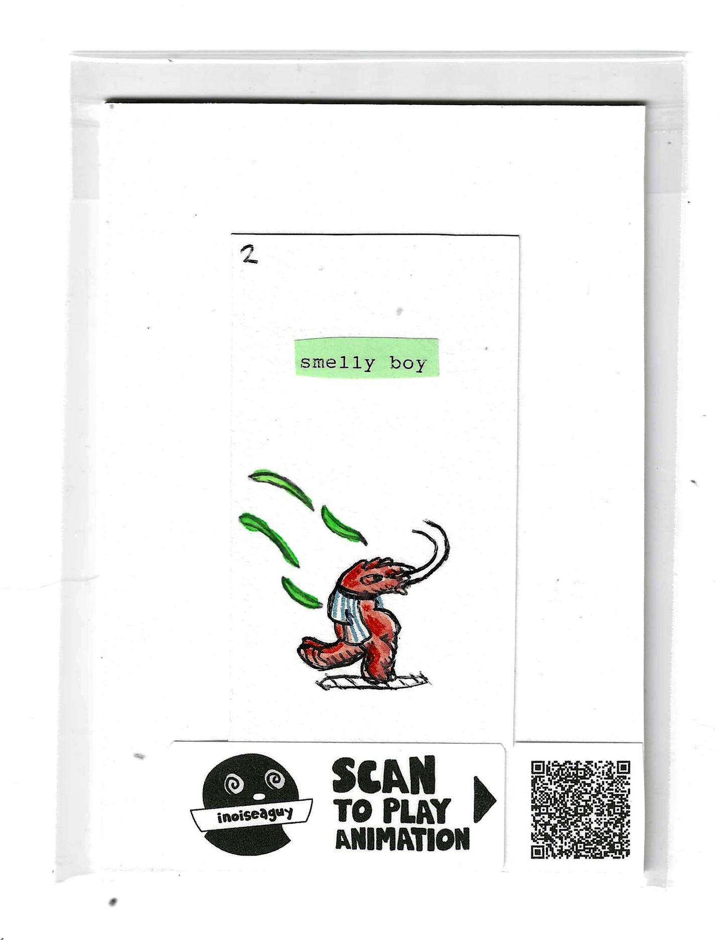 Smelly Boy Animation Cel (#2)